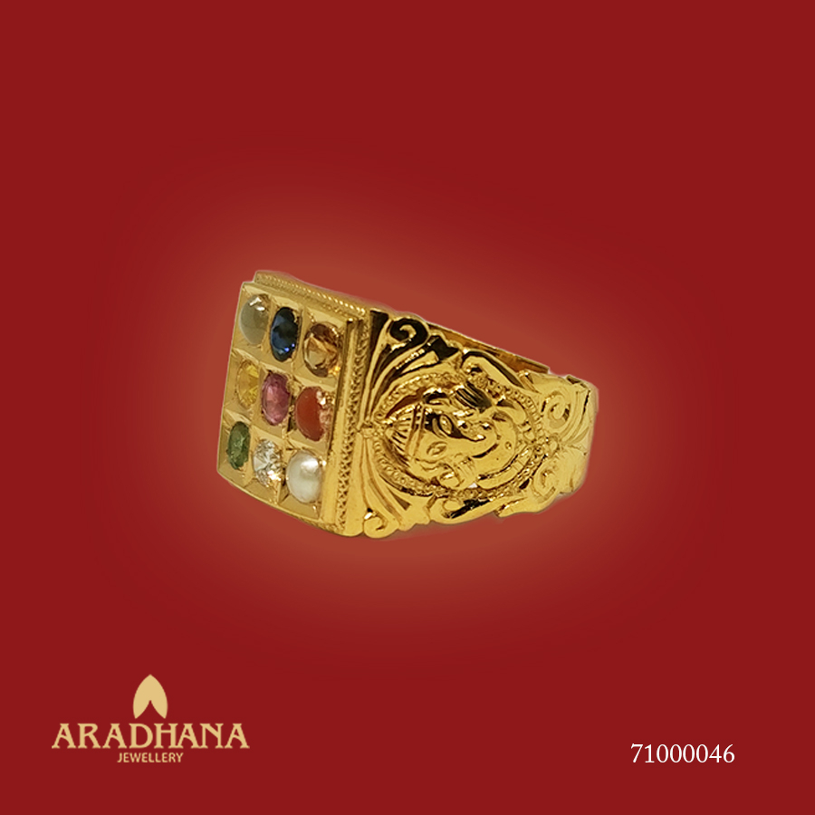 NAVARATNA RING-0046 NAVARATNA RING-0046